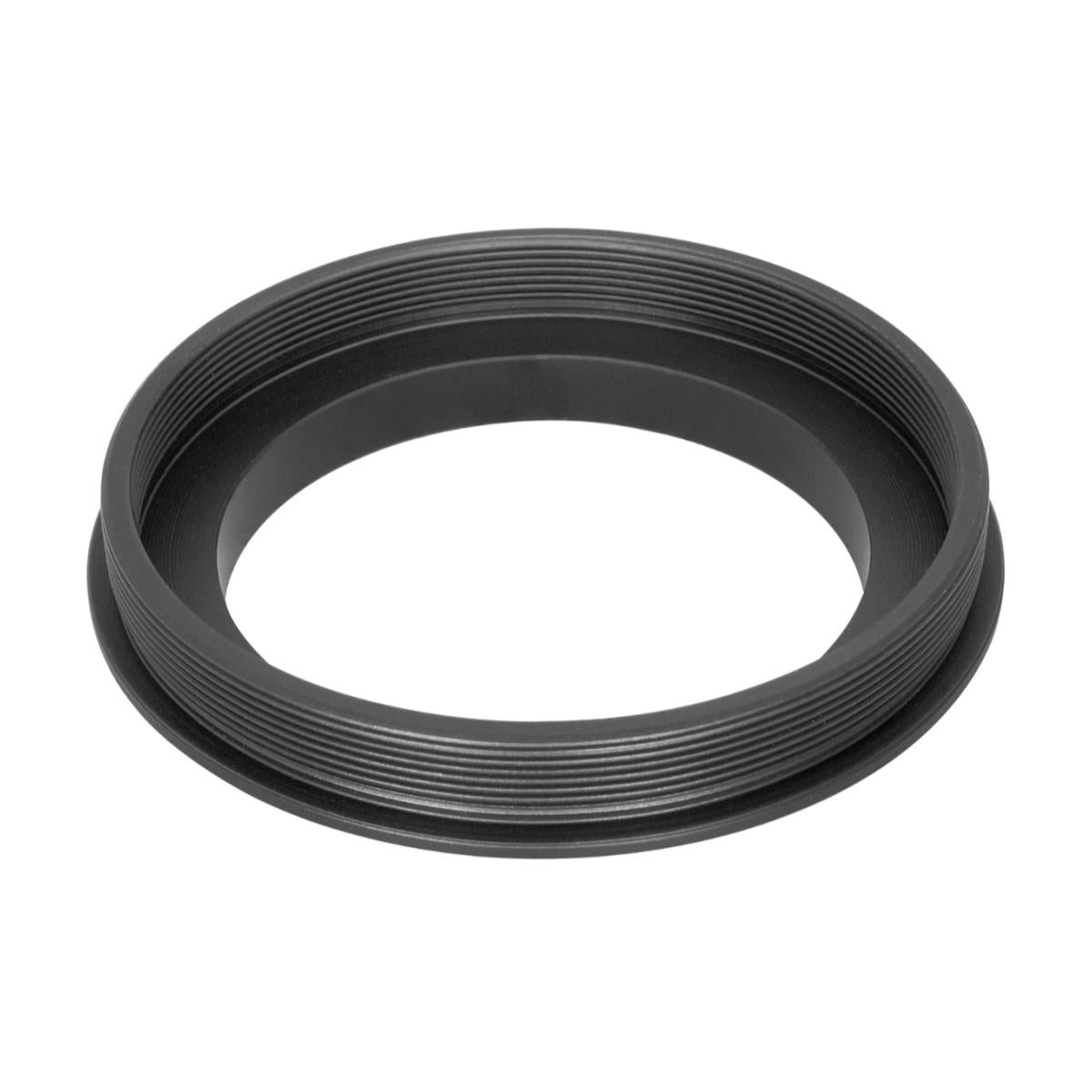 M48x0.75 male to M60x0.75 male thread adapter with M56x0.75 female thread