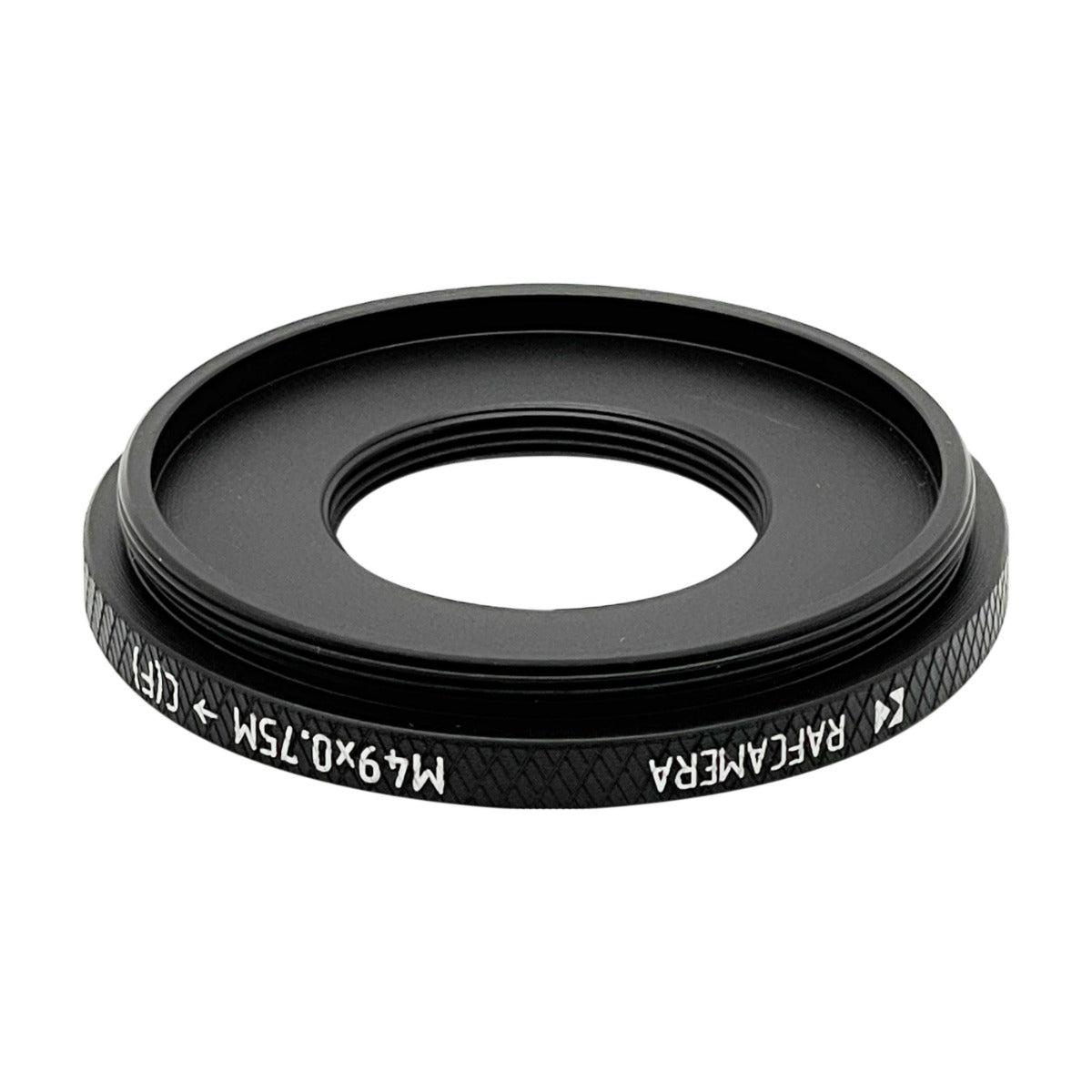 M49x0.75 male to female C-mount thread adapter