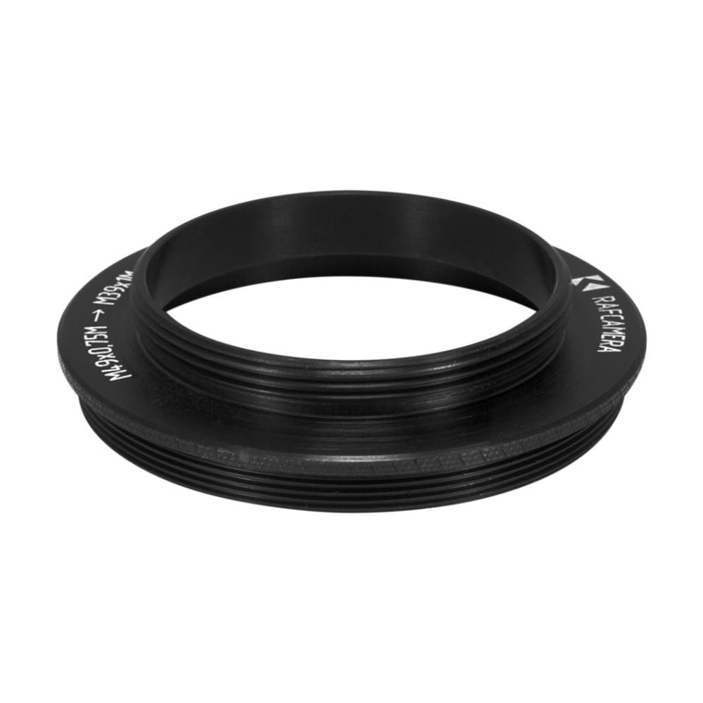 M49x0.75 male to M39x1 (LTM) male thread adapter for macrophotography