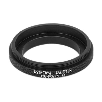 M49x0.75 male to M40.5x0.5 male thread adapter