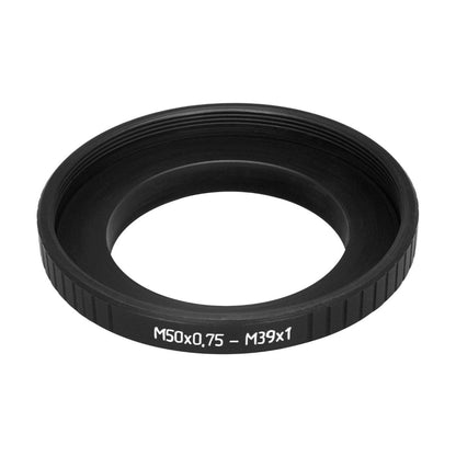 M50x0.75 female to M39x1 male thread adapter