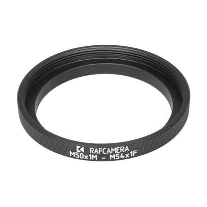 M50x1 male to M54x1 female thread adapter