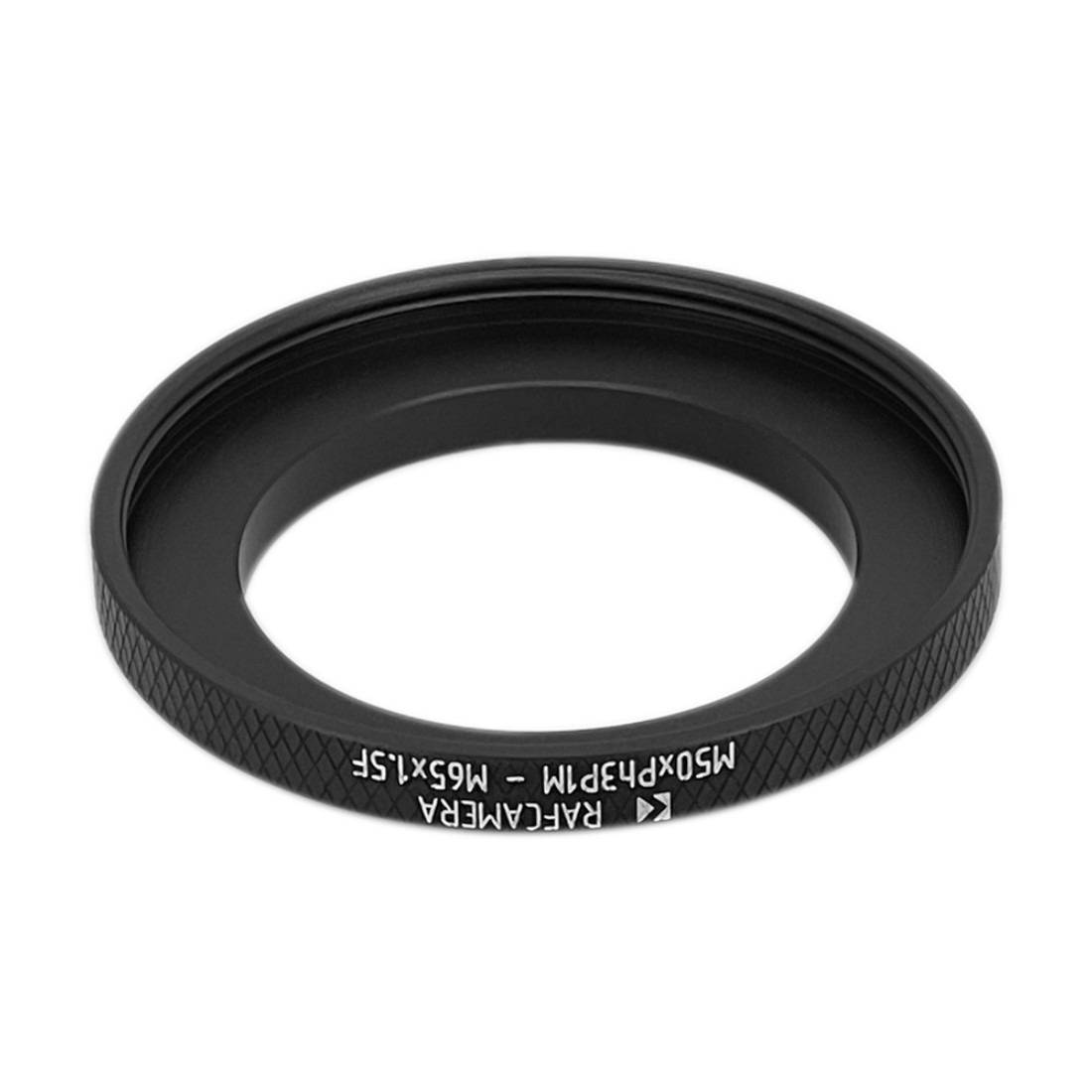M50xPh3P1 male to M65x1.5 female thread adapter for Leica microscopes
