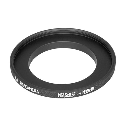 M51.5x0.5 female to M39x1 male thread adapter for Zork Multi Focus System