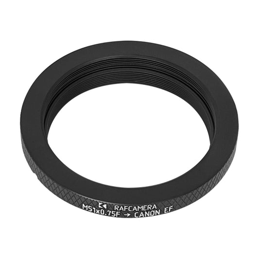M51x0.75 female thread to Canon EOS (EF) camera mount adapter