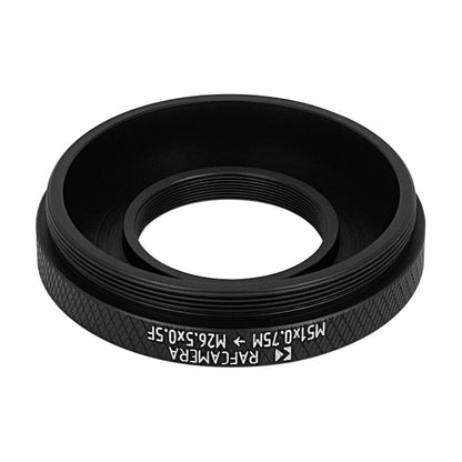M51x0.75 male to M26.5x0.5 female thread adapter