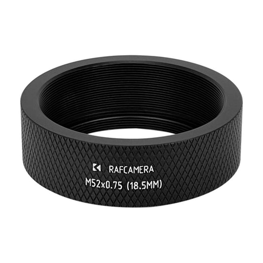 M52x0.75 thread extender (18.5mm) with M48x0.75 female thread