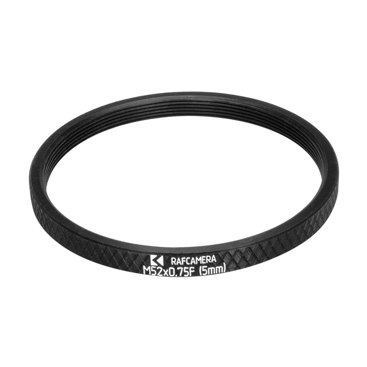 M52x0.75 female thread coupler (retaining ring), 5mm