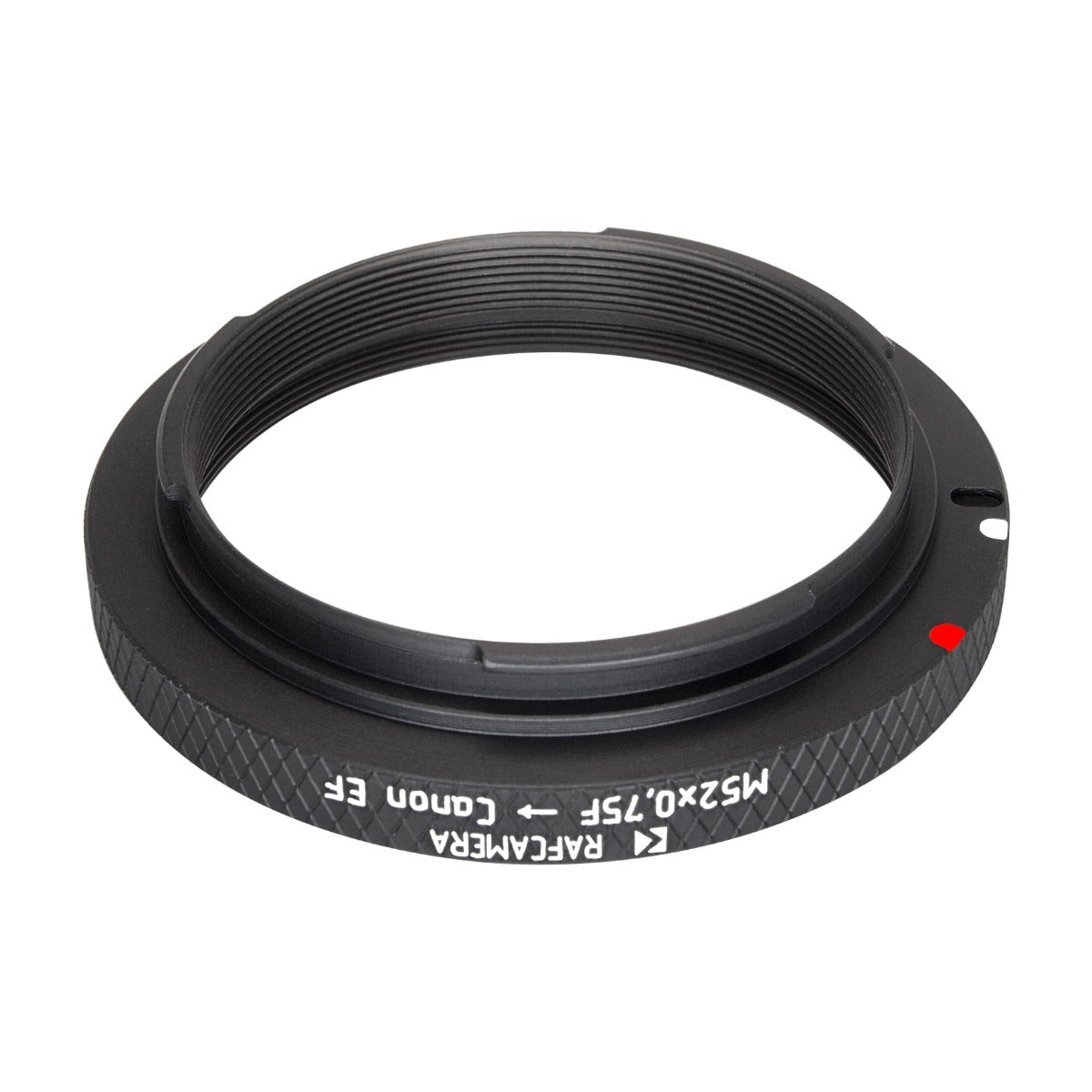 M52x0.75 female thread to Canon EOS (EF) camera mount adapter