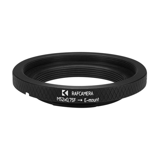 M52x0.75 female thread to Sony E-mount camera adapter