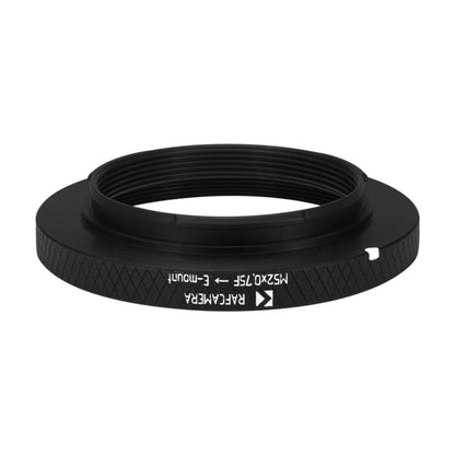 M52x0.75 female thread to Sony E-mount camera adapter