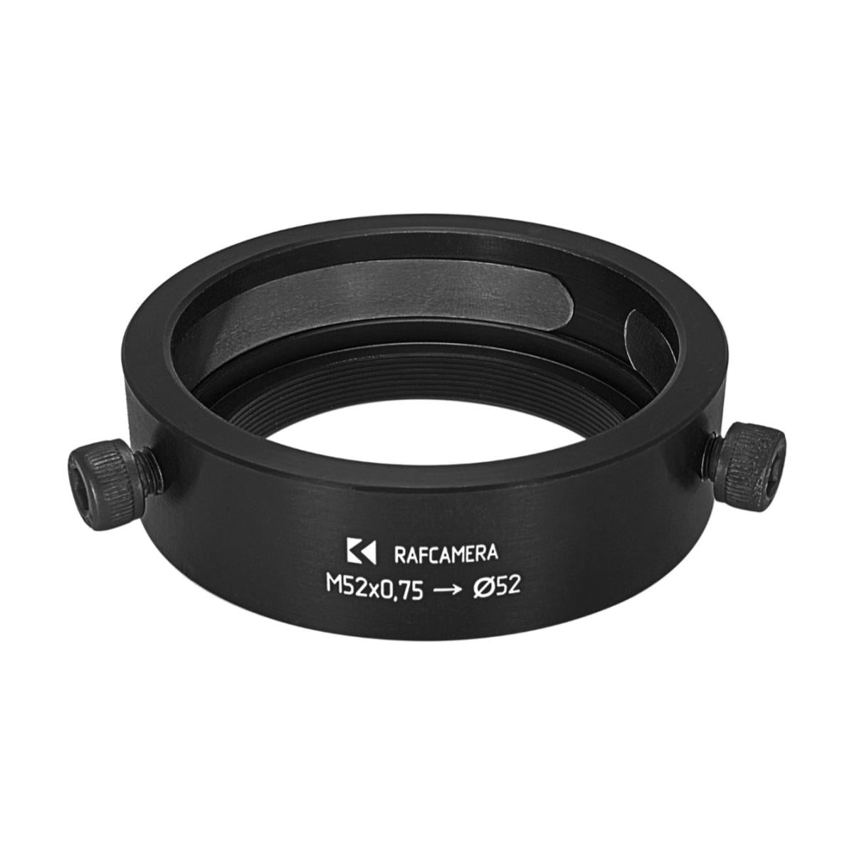 52mm clamp to M52x0.75 male thread adapter for Kowa Anamorphic 16-H lens