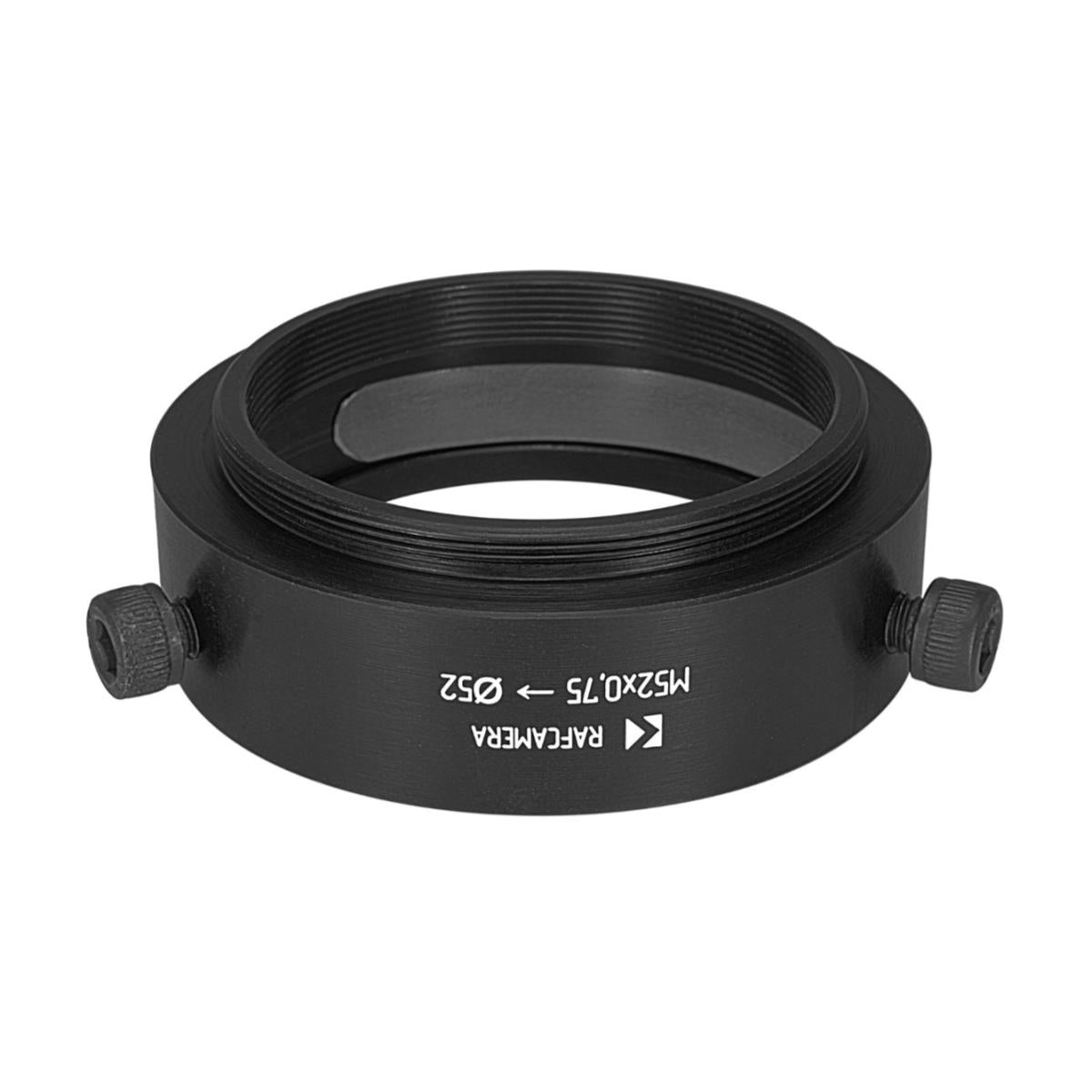 52mm clamp to M52x0.75 male thread adapter for Kowa Anamorphic 16-H lens