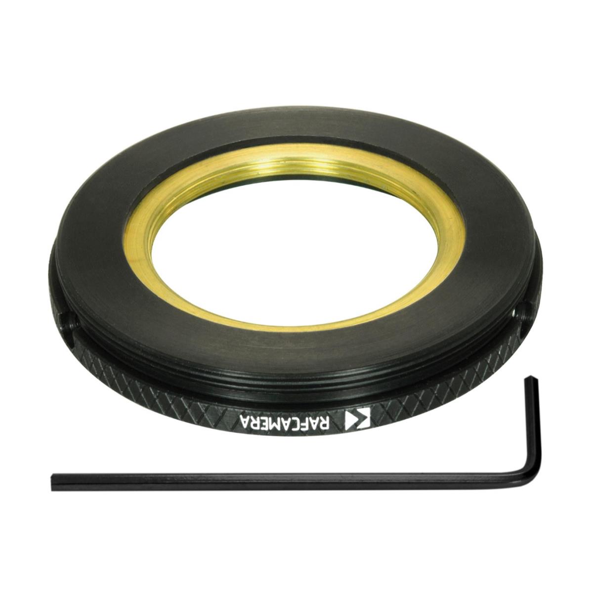 M52x0.75 male to M32x0.75 female thread adapter, adjustable