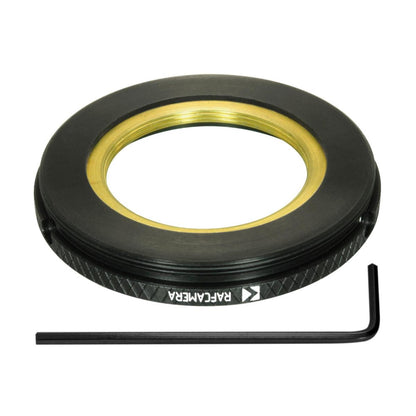 M52x0.75 male to M32x0.75 female thread adapter, adjustable