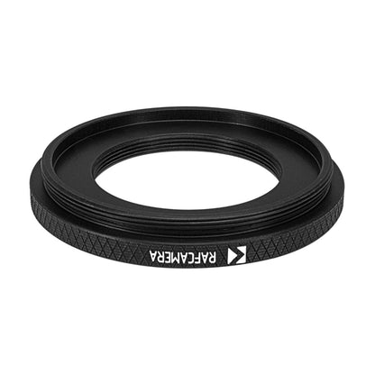 M52x0.75 male to M34x0.75 female thread adapter (52mm to 34mm step-down ring)