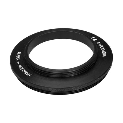 M52x0.75 male to M39x1 (LTM) male thread adapter