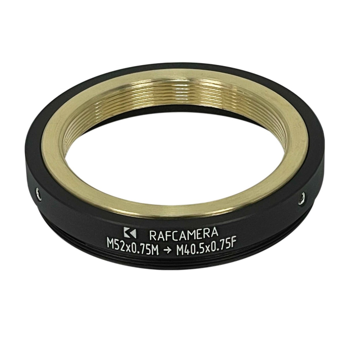 M52x0.75 male to M40.5x0.75 female thread adapter for Ishico Proskar Anamorphic