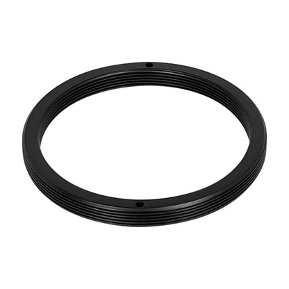 M52x0.75 male to M45x0.75 female thread adapter, flangeless