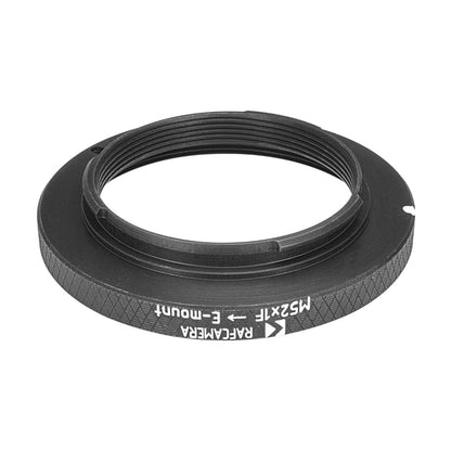 M52x1 female thread to Sony E-mount adapter for focusing helicoids