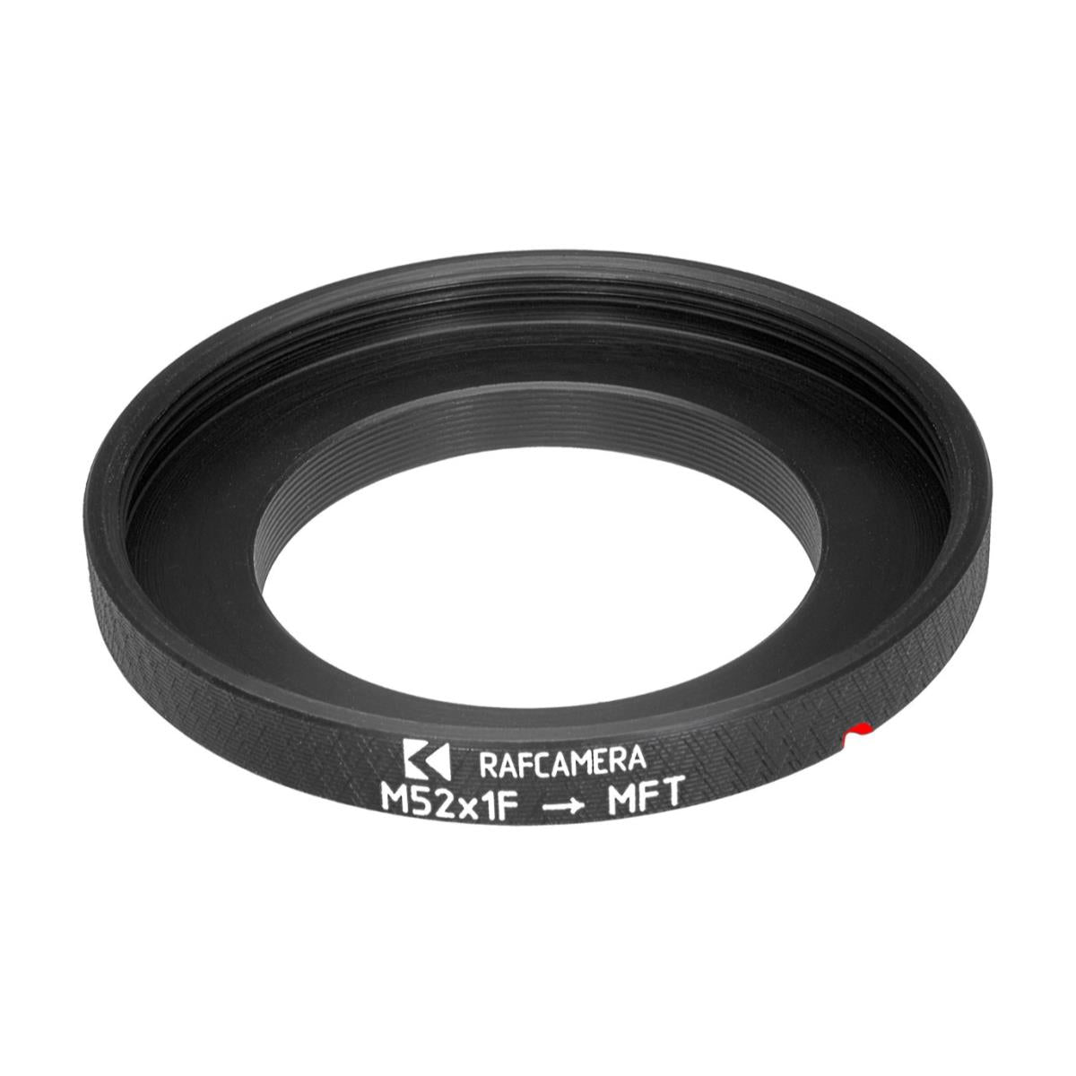 M52x1 female thread to MFT (Micro 4/3) camera mount adapter for helicoids