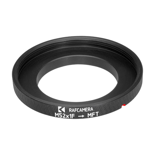 M52x1 female thread to MFT (Micro 4/3) camera mount adapter for helicoids