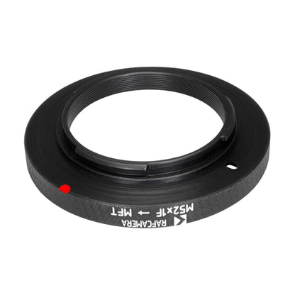 M52x1 female thread to MFT (Micro 4/3) camera mount adapter for helicoids