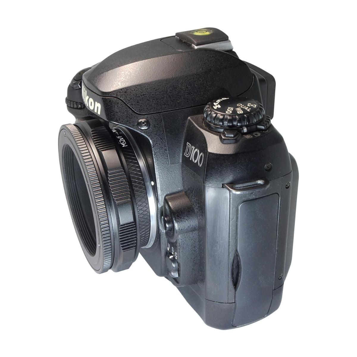 M52x1 female thread to Nikon F camera mount adapter for helicods