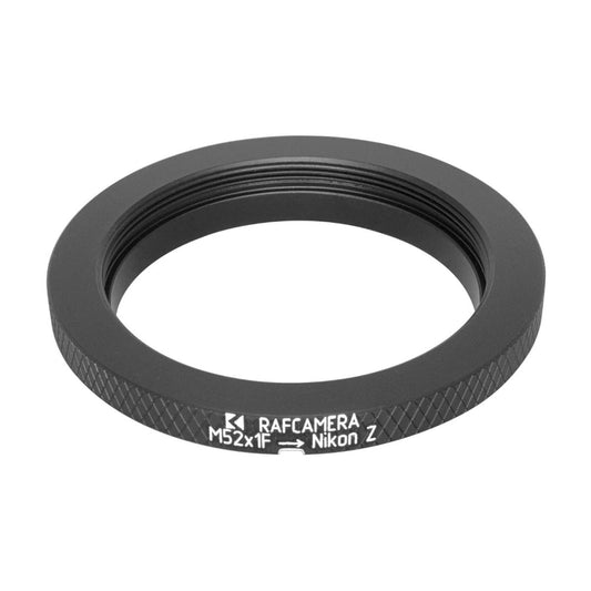 M52x1 female thread to Nikon Z camera mount adapter