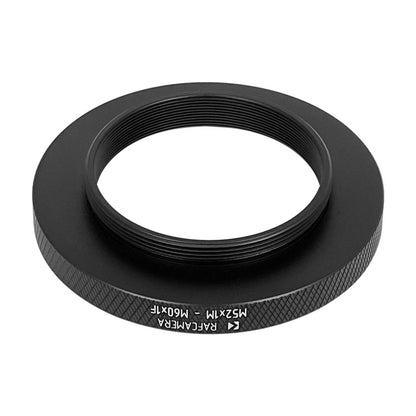 M52x1 male to M60x1 female thread adapter