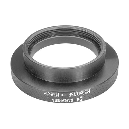 M53x0.75 female to M38x1 female thread adapter