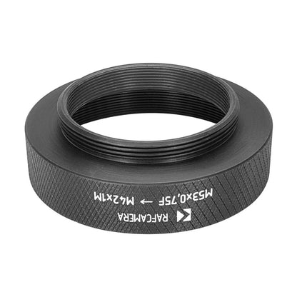 M53x0.75 female to M42x1 male thread adapter