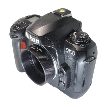 M53x0.75 female thread to Nikon F camera mount adapter for Repro-NIKKOR 1/85mm