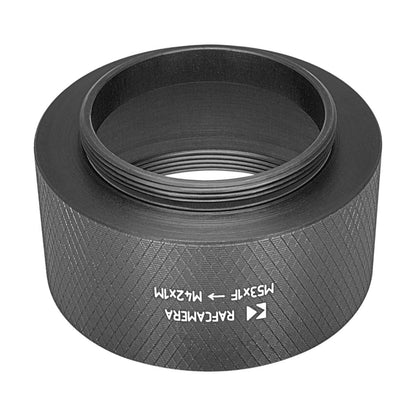 M53x1 female to M42x1 male thread adapter