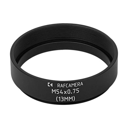 M54x0.75 female to M54x0.75 male thread adapter (13mm long extender)