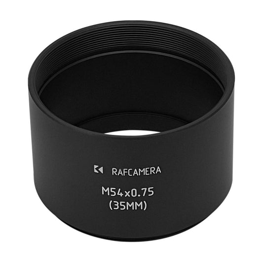 M54x0.75 female to M54x0.75 male thread adapter (35mm long extender)