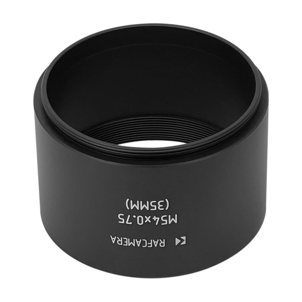 M54x0.75 female to M54x0.75 male thread adapter (35mm long extender)