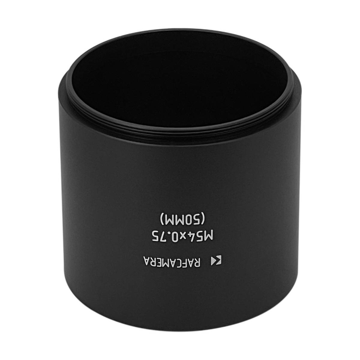 M54x0.75 female to M54x0.75 male thread adapter (50mm long extender)