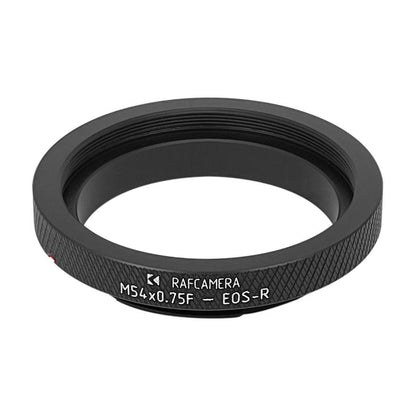 M54x0.75 female thread to Canon EOS-R RF camera mount