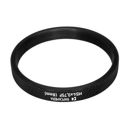 M54x0.75 female thread coupler (8mm long)