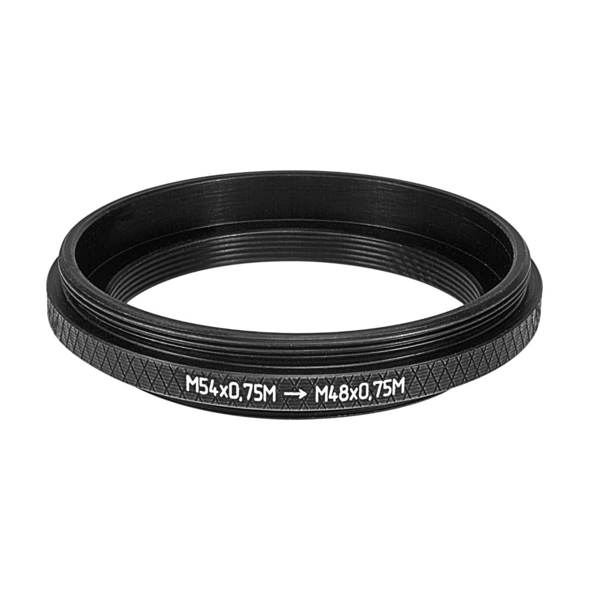 M54x0.75 male to M48x0.75 male thread adapter
