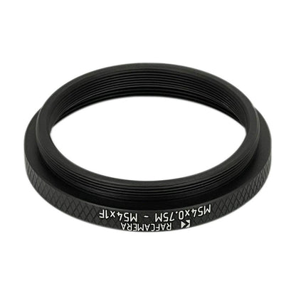M54x0.75 male to M54x1 female thread adapter