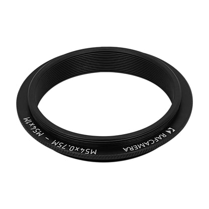 M54x0.75 male to M54x1 male thread adapter