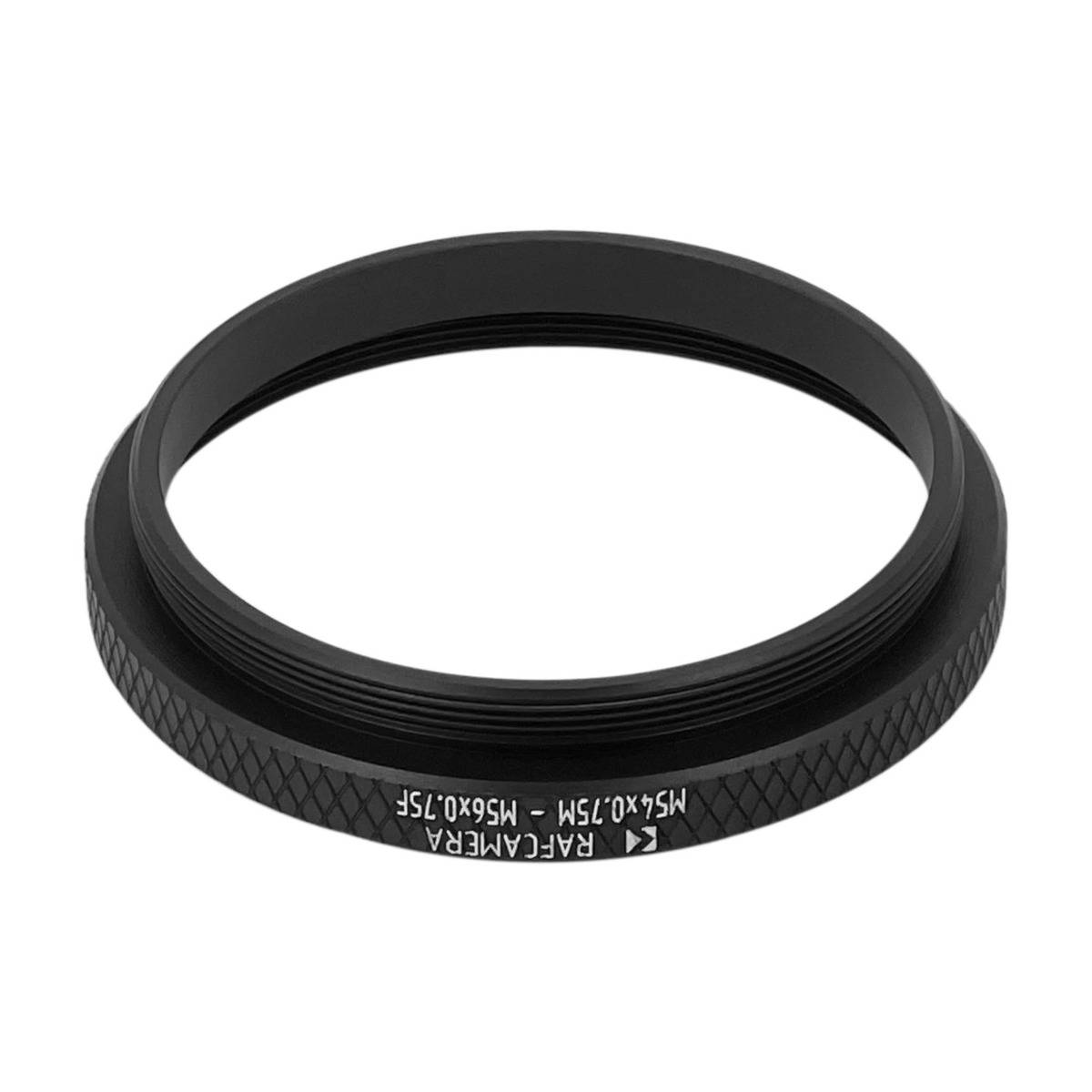 M54x0.75 male to M56x0.75 female thread adapter