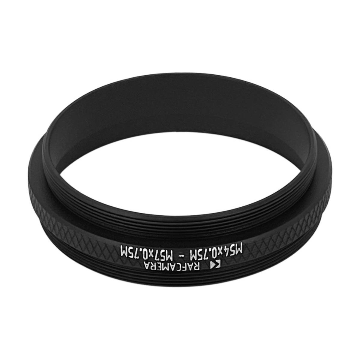 M54x0.75 male to M57x0.75 male thread adapter
