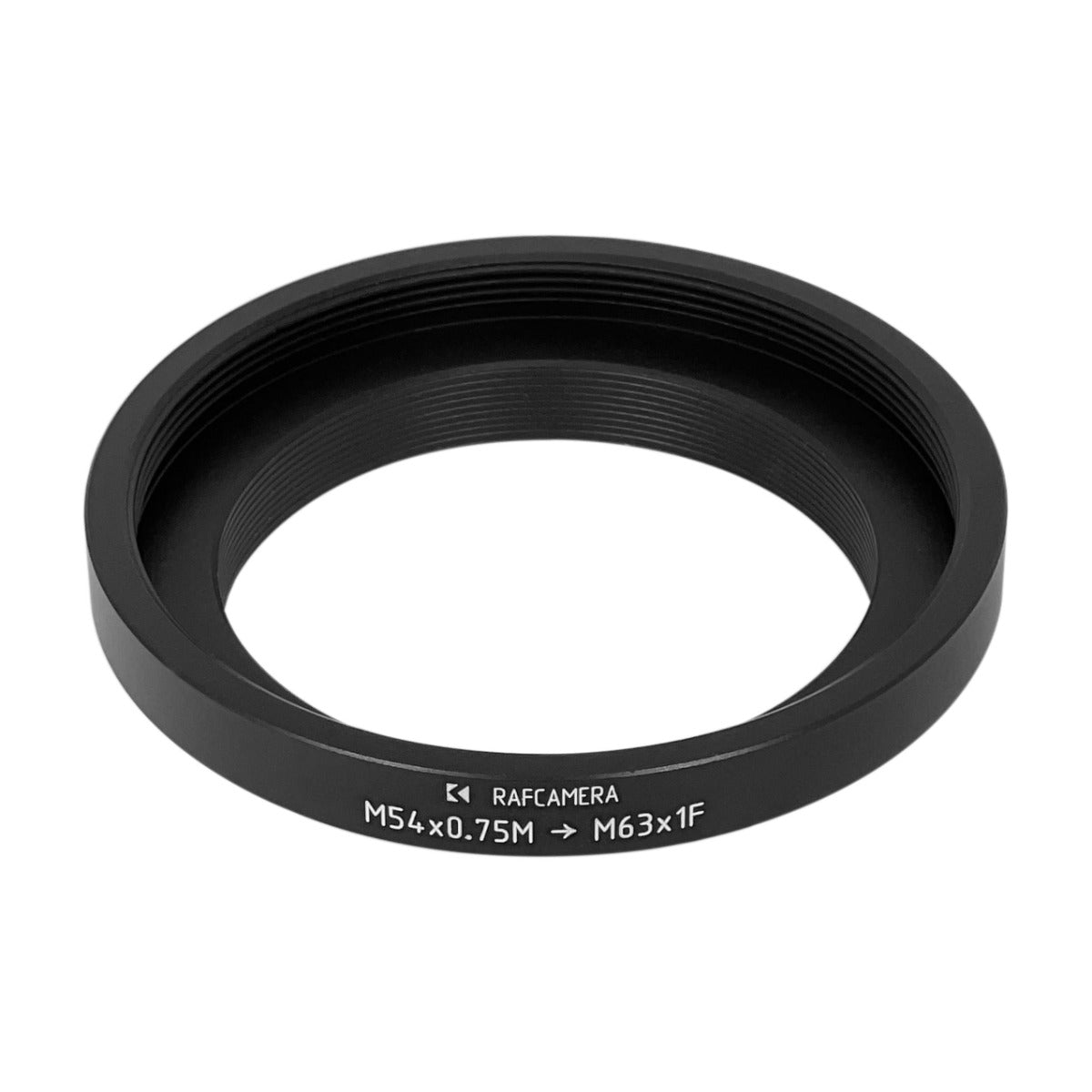 M54x0.75 male to M63x1 female thread adapter for AR152 drawtube and WO Flat6AIII