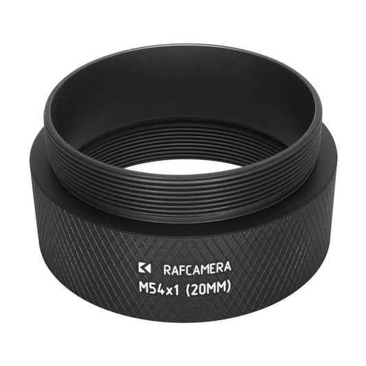 M54x1 male to M54x1 female thread adapter (20mm long extender)
