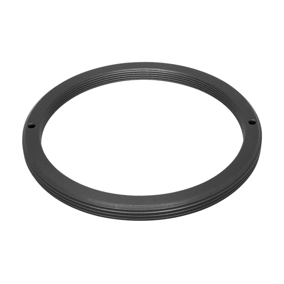 M55.5x0.7 female to M65x1 male thread adapter, flangeless