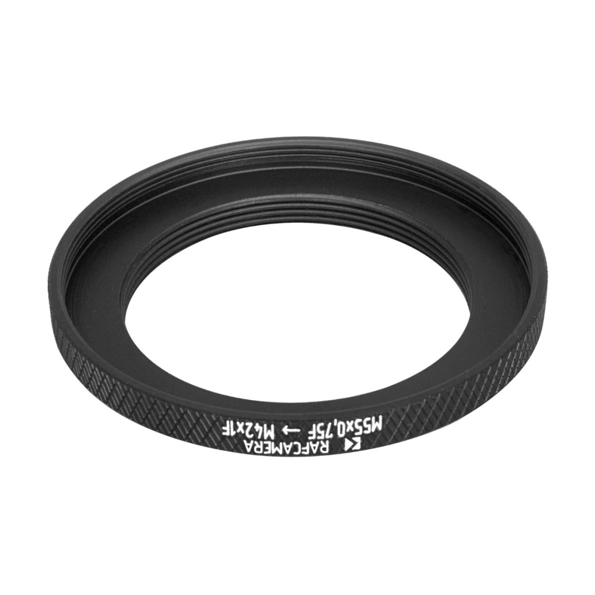 M55x0.75 female to M42x1 female thread adapter