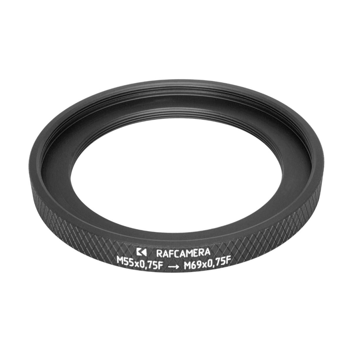 M55x0.75 female to M69x0.75 female thread adapter to use VVD on Rapido FMJ-8